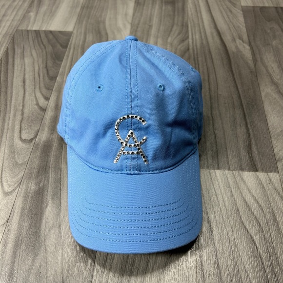 The Unbranded Brand Accessories - Colorado Avalanche Cap Womens OSFA Blue NHL Ice Hockey Embroidered Beaded‎ Hat